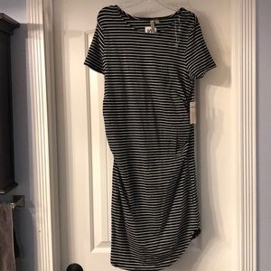 Cotton maternity dress